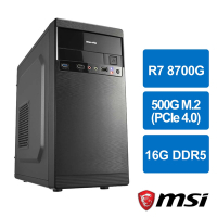 微星B650平台[夜靈鬥神]R7 8700G/16G/500G_M2