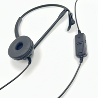國洋高端單耳耳機麥克風 含調音靜音 FHV101 另有Nortel北電 Philips 專用