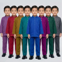 19CM900 95006(F) BAJU MELAYU CREPE PESAK KANAK2
