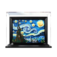 40 x 15 x 35cm 2mm 3mm Thick Acrylic Display Case for LEGO 21333 Dust-Proof Transparent Clear Display Box Showcase Only Box
