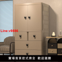 【台灣公司 超低價】70/80cm特大加厚寶寶衣柜嬰兒收納柜簡易兒童衣櫥衣服整理儲物柜