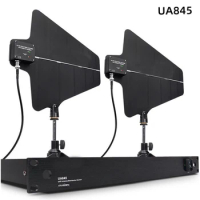 UA845 Uhf Power Distribution Signal Booster Amplifier Wireless Microphone