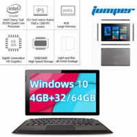 Original Jumper EZpad 7 Tablet 10.1 Inch Windows 10 4GB DDR3 RAM 64GB ROM Windows 10 Quad Core Bluetooth Wifi Micro HdMI