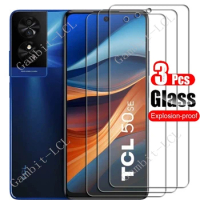 3PCS 9H HD Tempered Glass For TCL 50 SE 6.78" Protective ON TCL50SE TCL50 50SE TCL 40 NxtPaper 4G Screen Protector Cover Film