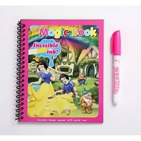 Magic Water Book / Buku Mewarnai Ajaib / Magic Water Pen Snowhite