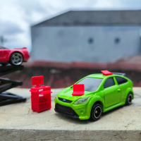 meja dan  komputer  diorama -  komputerdiecast - diorama diecast - maket - arsitektur diorama - mini