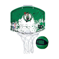 WILSON NBA 迷你籃板 21 賽爾蒂克隊-含小球-幼兒 兒童籃球 WTBA1302BOS 綠黑白