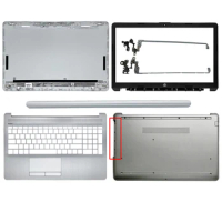 New Laptop LCD Back Cover/Front Bezel/Palmrest/Bottom Case/Hinges for HP 15-DA 15-DB 250 G7 255 G7 15-da0014dx Silver L20434-001