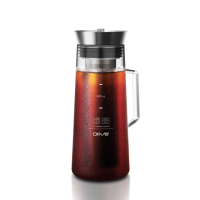 【Driver】冷熱兩用茶/冷萃咖啡壺-1000ml(專利設計 冷萃咖啡 冰咖啡 冷水壺 冷泡茶壺 熱茶壺)