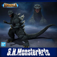 IN STOCK Bandai SHM 2004 S.h.monsterarts Godzilla 2004 Action Figures Model Japan Anime Model Kit FOR KIDS