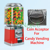 High Quality Gas Gacha Machine Gear Drive Coin Receiver Mechanical Coins Acceptor for Capsule Toys Candy Vending Machine