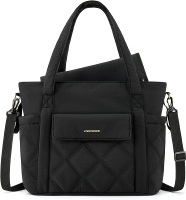 mommore Diaper Bag Tote Small Baby Bag with Insulated Pockets Lightweight Mommy Tote with Stroller S