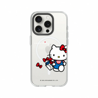 【RHINOSHIELD 犀牛盾】iPhone 14系列 Clear MagSafe兼容 磁吸透明手機殼/Shopping day(Hello Kitty)