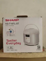 Sharp Rice Cooker KST18TLST (BNOB)