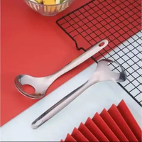 SENDOK CETAKAN PENTOL BAKSO STAINLESS / Sendok Cetakan Pentol / Alat Bantu Cetak Bakso / Sendok Baks