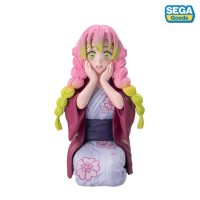 SEGA Original Demon Slayer Kanroji Mitsuri 10cm Anime character Model ornament Figure Collection Christmas birthday gift