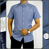 Kemeja Pria Stanley Adams 03 Slimfit Lengan Pendek