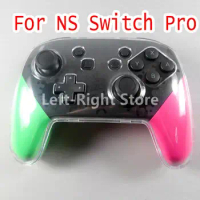 1pcs Transparent Clear Crystal For Nintend Nintendo Switch Pro Controller Case Hard Controller Protective Cover Handle Shell