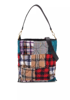 Desigual Large Tartan 水桶包