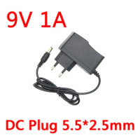 AC/DC 9V 1A Adapter Converter power Adaptor 9 V 1000MA Charger Power Supply for 9V 500mA GP-SW090DC0500 Reebok One GX50 Step