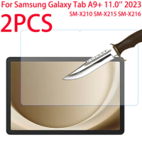 2 Packs For Samsung Galaxy Tab А9+ Plus 11 inch 2023 Tempered Glass Screen Protector For A9+ SM-X210 X215 X216 Protective Film