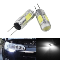 belook ANGRONG 2X HP24W G4 7.5W COB LED ไฟส่องสว่างกลางวัน DRL แบบ Canbus สำหรับ Citron Peugeot P1M6