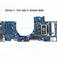 18744-1 FOR HP ENVY 13T-AQ 13-AQ Laptop Motherboard L53411-601 L53411-001 i7-8565U 8GB 100% Tested