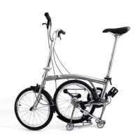 Factory Wholesale 16 inch 3 speed Gr9 titanium folding bike