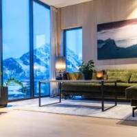 住宿 New luxury cabin near Henningsvær Lofoten Kleppstad