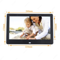 Wifi HD display digital photo frame 10 inch digital lcd picture frame