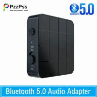 PzzPss Bluetooth 5.0 Audio Receiver Transmitter KN321 AUX RCA 3.5MM 3.5 Jack USB Music Stereo Wireless Adapters Dongle