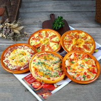仿真披薩模型假牛肉披薩假樣板櫥窗擺設裝飾道具雞排食物食品玩具