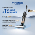 Tineco FLOOR ONE S6 เครื่องดูดฝุ่นเปียกแห้งไร้สาย พร้อมเทคโนโลยี HyperStretch