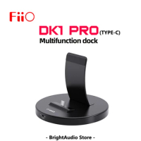 FIIO DK1 PRO Multifunction Dock Aluminum Alloy Construvtion Type-C Power Supply USB AUDlO Functionality for M23 M11 PLUS M15
