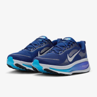 【NIKE 耐吉】運動鞋 跑步鞋 男鞋 NIKE VOMERO 18 藍色 銀 厚底 緩震(HM6803401)