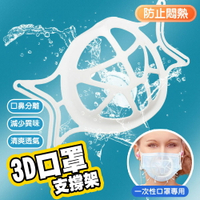 "現貨"3D立體透氣防悶熱口罩支架【QIDINA】