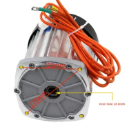 Electric tricycle square 4-hole motor high-power brushless motor controller 60V72v2000W3000w differe