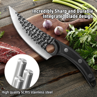 Nhà bếp săn bắn dao làm bằng tay giả mạo boning Dao thịt Cleaver butcher cá đầu bếp dao thép không gỉ Dao rựa cho nhà bếp