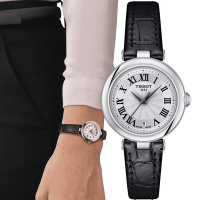 TISSOT 天梭錶官方授權 Bellissima 浪漫邂逅羅馬時尚腕錶-T1260101601300