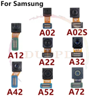 Front Camera For Samsung Galaxy A02 A02S A12 A22 A32 A42 A52 A52S A72 Frontal Selfie Camera Module Facing Spare Parts