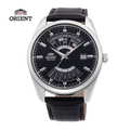 ORIENT 東方錶 RA-BA0006B 萬年曆機械錶 43.5mm 黑色皮革錶帶
