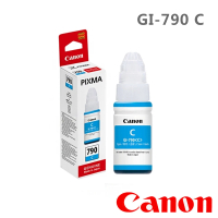 【Canon】GI-790 C 日本製原廠原裝 藍色墨水(G1010 / G2010 / G3000 / G3010 / G4010)