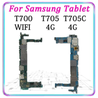 Motherboard For Samsung Tab S T700 T705 T705C WIFI 4G Unlcoked Mainboard Android Logic Board Tested Good Working Plate