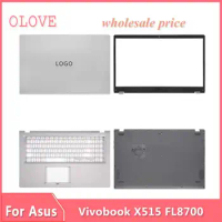 New For ASUS Vivobook X515 FL8700 Y5200F M509D X509 F509 V5200F Laptop LCD Back Cover Front Bezel Palmrest Bottom Case Keyboard
