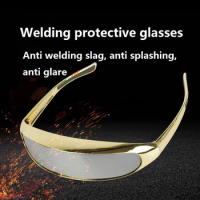 Welder's special protective goggles Electric welding anti strong light anti eye protection goggles Glass grinding and cutting