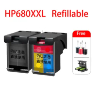 Compatible Refillable Ink Cartridge For HP680 HP680XL 680XXL Deskjet 3636 3638 3700 3775 4535 4536 4538 4675 4676 Printer