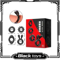 Ring Akar Berbagai Model 1 Box Isi 4 Pcs Bahan Silikon Lembut MERAH