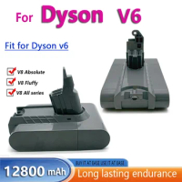 V6 Battery for Dyson, 21.6V 6000mAh Battery for Dyson V6 Vacuum Cleaner DC58,DC59,DC62,650,770,880,SV03,SV04,SV05,SV07.SV06,SV09