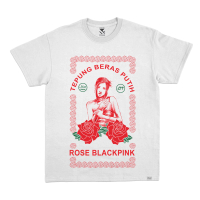 ZeroTwentyTwo Kaos Blackpink Putih | T-Shirt Blackpink Pria Wanita White