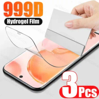 3Pcs Hydrogel Film Screen Protector For Poco X3 Pro X3 NFC M5S M5 For Xiaomi Poco M3 M4 X4 Pro F3 F4 GT F2 Pro 5G